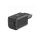 Swissten Δικτυακός Προσαρμογέας GaN 2x USB-C 65W PD και 1x USB-A 18W QC, μαύρος