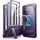 Dexnor MagSafe 360 Kickstand obal Samsung Galaxy S24 Plus, fialový