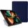 iPad Pro 12.9 (2018/2020/2021/2022) dėklas – Pipetto Origami TPU – tamsiai mėlyna