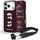 Karl Lagerfeld Saffiano K&C Heads Pins and Logo Crossbody ümbris iPhone 17 Pro Max / 18 Pro Max – punane