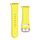 Silikonový řemínek APS Apple Watch 2 / 3 / 4 / 5 / 6 / 7 / 8 / SE (38, 40, 41 mm), žlutý