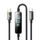 Mcdodo Datenkabel mit TFT-Display (CA-8750) USB-C auf USB-C, 240 W, 1,2 m - Schwarz