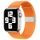 Strap Fabric Armband für Apple Watch 6 / 5 / 4 / 3 / 2 (44 mm / 42 mm) orange