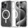 Tech-Protect Flexair Hibrid MagSafe, iPhone 16 Pro Max, glitter clear