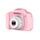 X2 digitális fényképezőgép gyerekeknek, rózsaszín