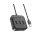 Hoco adaptér HUB 4v1 USB na 3x USB2.0 + RJ45, 100 Mbps Ethernet, 1,2 m, čierny (HB35)