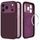 Tech-Protect Uniq MagSafe CC obal, iPhone 17 Pro / 18 Pro, vínový