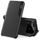 Eco Leather View Case, Xiaomi Poco M4 Pro 4G / LTE, schwarz