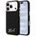 Karl Lagerfeld Saffiano Small Script Metal Logo MagSafe ümbris iPhone 17 Pro / 18 Pro – must