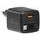 Swissten SlideCharge adapter s izvlačivim USB-C kabelom GaN 45W, 1x USB-A 18W, crni
