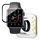 Wozinsky Watch Glass hibrid üveg, Apple Watch 4 / 5 / 6 / SE (44 mm), fekete