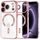 iPhone 17 Pro / 18 Pro vāciņš – Techsuit Luxury Crystal MagSafe – rozā