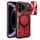 iPhone 17 Pro / 18 Pro ümbris – Techsuit CamGuard Pro kaamerakaitsega alusega – punane