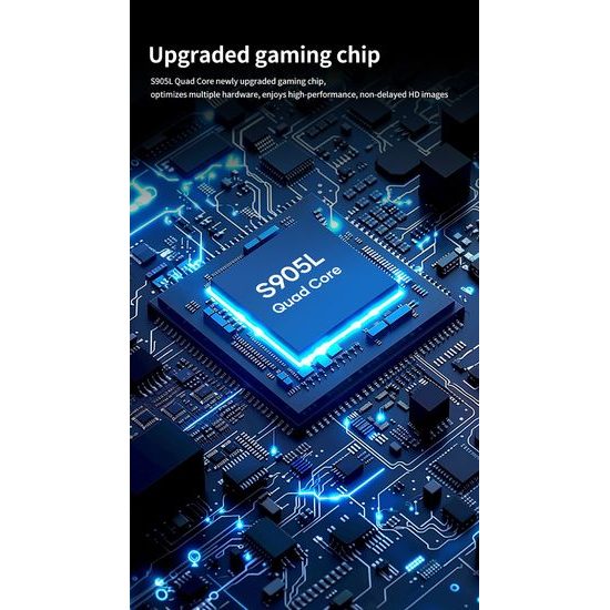 SJGAM Q10 SE Ρετρό Κονσόλα με δύο ασύρματα χειριστήρια, HDMI, Game Stick, 4K