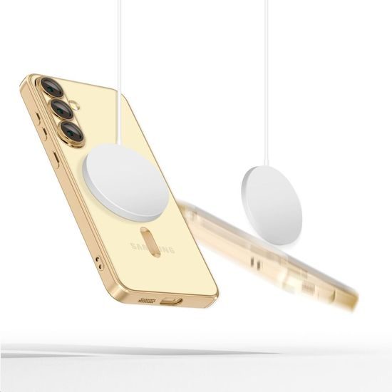 Tech-Protect MagFlex MagSafe Samsung Galaxy S25 Plus, lesklá zlatá
