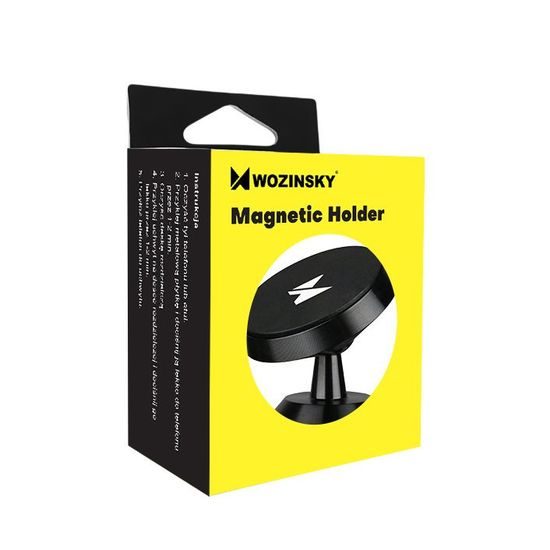 Wozinsky Magnethalterung für Auto-Armaturenbrett, schwarz (WMH-05)