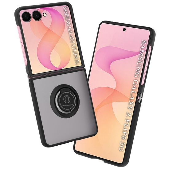 Samsung Galaxy Z Flip 7 / Z Flip 8 ümbris – Techsuit Glinth – must