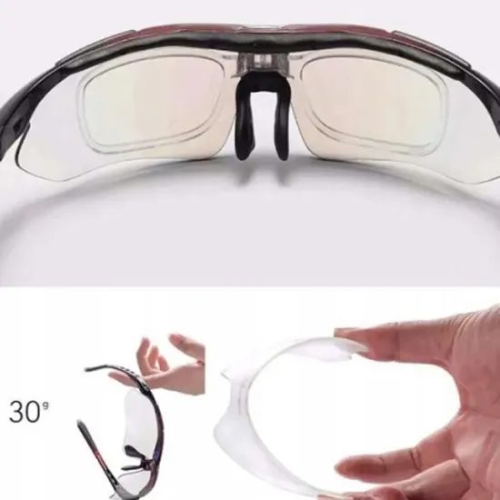 Rockbros 10003 Polarizirana kolesarska očala, črna