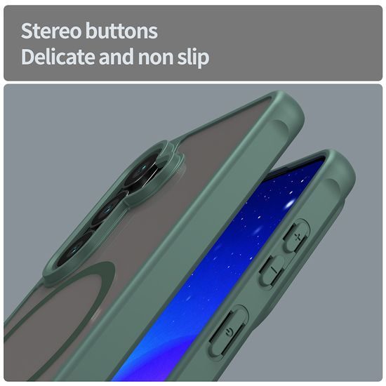 Techsuit HaloFrost II MagSafe, Samsung Galaxy S26, πράσινο