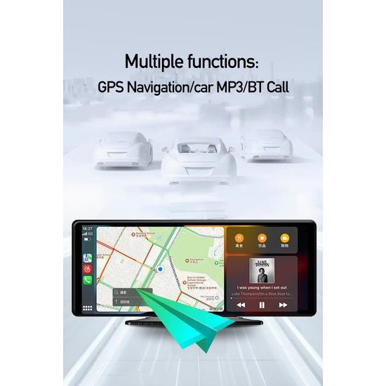 10,26" CarPlay zaslon za auto s bežičnim Apple CarPlay i Android Auto