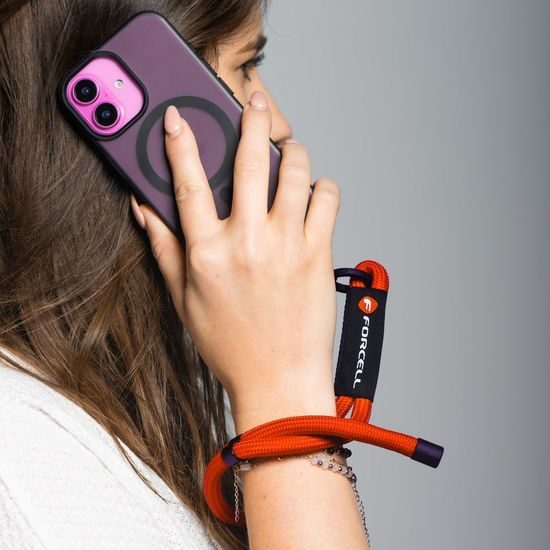 Forcell F-Design R10X40 Λουράκι Καρπού, κόκκινο