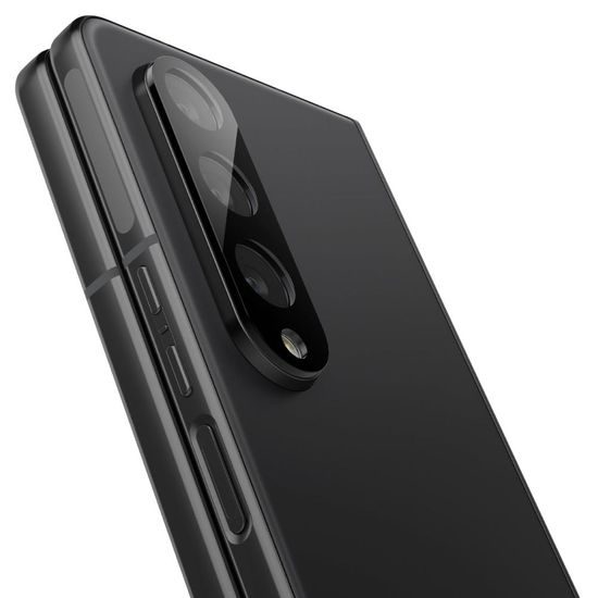 Spigen Optik.TR Ez Fit kameravédő, 2 darab, Samsung Galaxy Z Fold 4, fekete