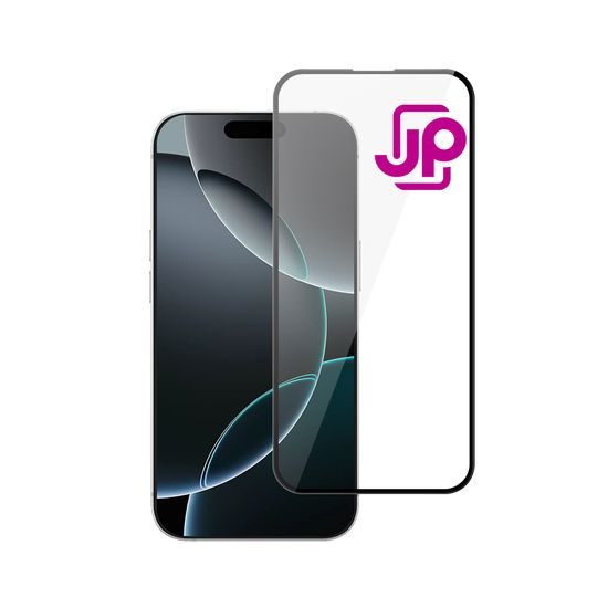JP 5D Tvrzené sklo, iPhone 16 Plus, černé