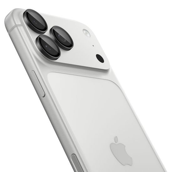 Spigen Optik Pro Glas.tR EZ Fit 2 Tvrzená skla na čočku fotoaparátu, iPhone 18 Pro / 18 Pro Max, tmavě šedá
