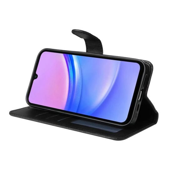 Samsung Galaxy A18 klappümbris magnetiga – must