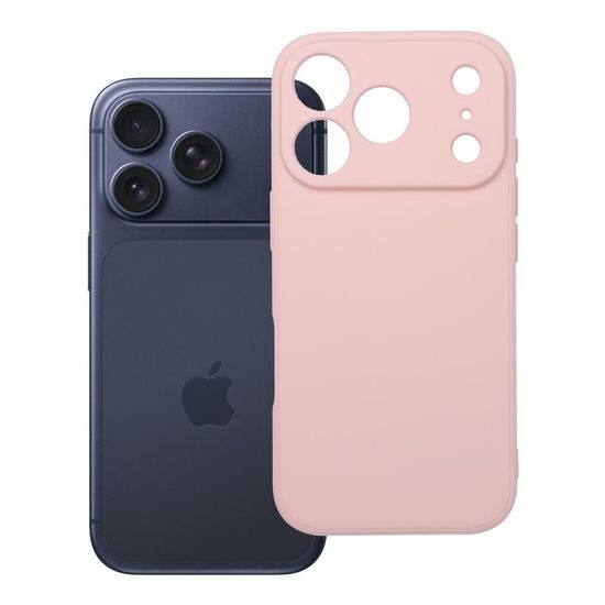 iPhone 17 Pro / 18 Pro silikoninis dėklas Forcell Soft – rožinė