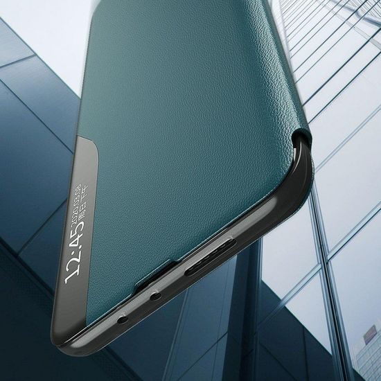 Eco Leather View Case, Samsung Galaxy A71, oranžové