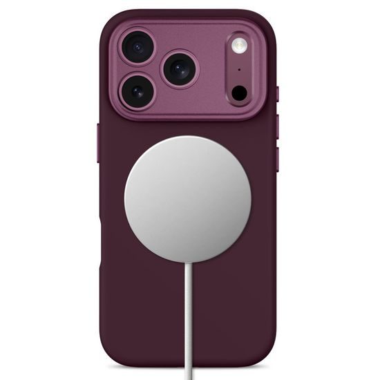Tech-Protect Uniq MagSafe CC obal, iPhone 17 Pro / 18 Pro, vínový