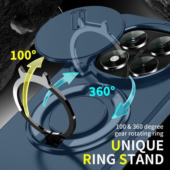 Θήκη Camslide Stand, Xiaomi Redmi Note 14 Pro Plus 5G, μπλε