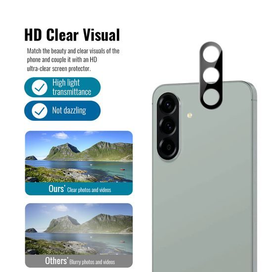 JP 5D Combo pack, Σετ 2 5D σκληρυμένων γυαλιών και 2 γυαλάκια για κάμερα, Samsung Galaxy A56