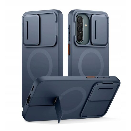 Suritch MagSafe Kickstand Camprotector tok Samsung Galaxy A37 / A36, kék