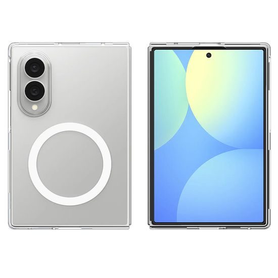 Spigen AirSkin Magsafe, Samsung Galaxy Z Fold 8, transparent / alb