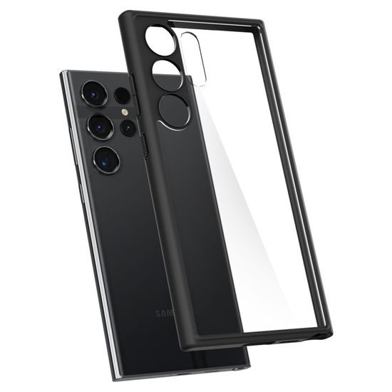 Spigen Ultra carcasă hibrid pentru mobil, Samsung Galaxy S24 Ultra, neagră
