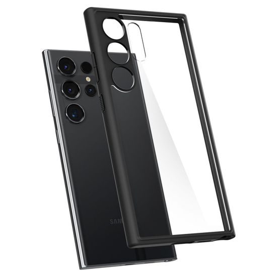 Spigen Ultra hibrid mobil tok, Samsung Galaxy S24 Ultra, fekete