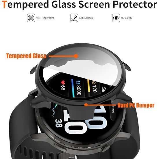 Techsuit Defense360 Pro, Garmin Venu 4 41mm, σκούρο πράσινο