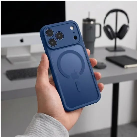 Tech-Protect BasicMag MagSafe, iPhone 17 Pro Max / 18 Pro Max, tmavě modrý