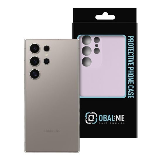 OBAL:ME Matte TPU Kryt pre Samsung Galaxy S24 Ultra, fialový