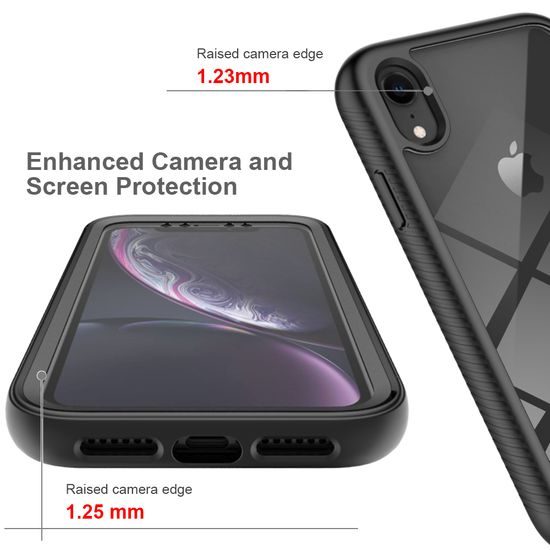 JP Defense360 obal, iPhone XR, čierny