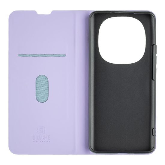 OBAL:ME SmoothTouch Hoesje voor Xiaomi Redmi Note 15 4G / 5G / Poco M8 5G - PU Leer met Kaarthouder & Standaard - Lichtpaars