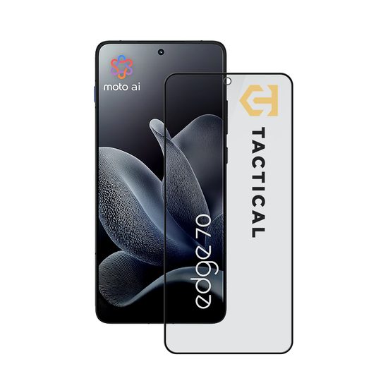 Tactical Glass Shield Privacy Stealth 5D steklo za Motorola Edge 70, črno
