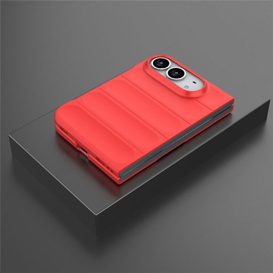 Magic Shield Case für iPhone Duo - Stoßfeste Schutzhülle aus TPU - Rot