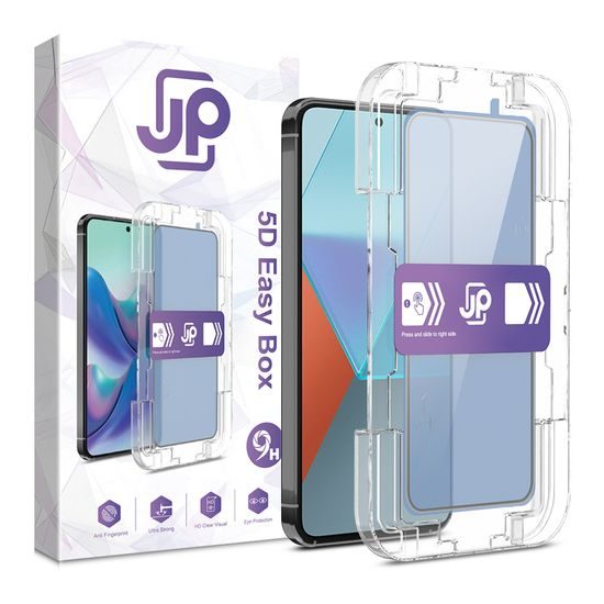 Xiaomi Redmi Note 13 Pro 4G apsauginis stiklas – JP Easy Box 5D grūdintas stiklas