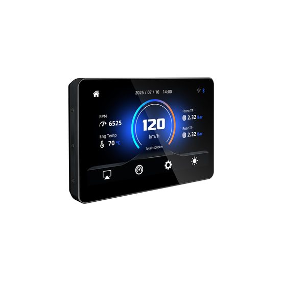 6" Trådløst display til BMW motorcykler, Apple CarPlay / Android Auto