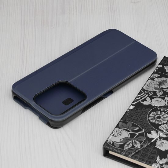 Eco Leather View Case, Xiaomi Redmi 15C 4G / 5G / Poco C85 4G, μπλε
