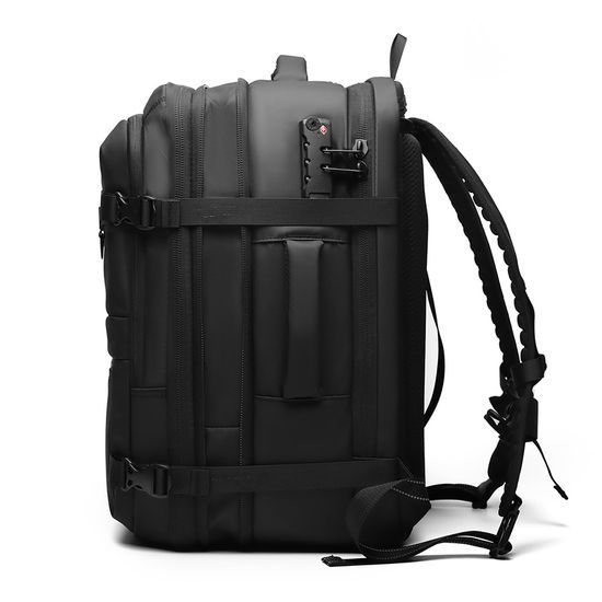 JP Batoh B23 s vákuovým kompresným vakom, 48*31*22~27 cm, čierny