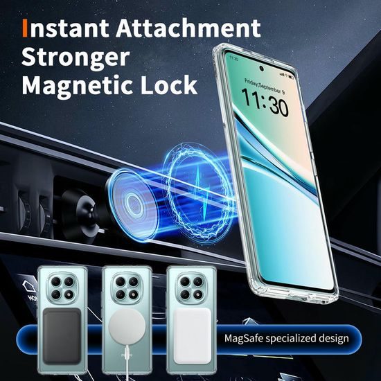 Magsafe prozirna maska, Xiaomi Redmi Note 15 4G, prozirna